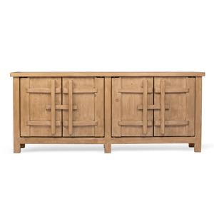 Custom Wooden <b>Sideboard</b> Buffet <b>Cabinet</b> Modern Storage Organizer with Drawers and Shelves for Dining Room Living Room Furniture - Product Image 1