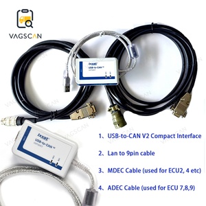 แท็บเล็ต F110 สำหรับ MTU Diasys 2.72 MEDC ADEC ชุดอุปกรณ์ครบชุดพร้อมซอฟต์แวร์ สายทดสอบ USB-to-CAN MDEC ECU4 สาย ADEC ECU7 เครื่องมือวินิจฉัย - Product Image 3
