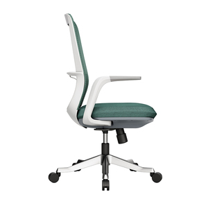 Chaise d'ordinateur élévatrice moderne tissu maillé mi-dossier pivotant Design chaise <span class=keywords><strong>de</strong></span> bureau du personnel à vendre travail Chine vente en gros Silla <span class=keywords><strong>De</strong></span> Oficina - Product Image 3