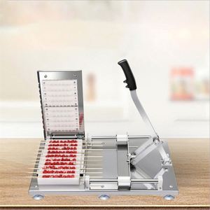 Máquina Semiautomática de Acero Inoxidable para Hacer Brochetas de Carne - Uso Doméstico y Comercial, Nuevo Motor - Product Image 5
