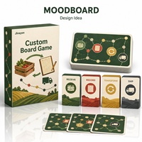 Jeu de cartes de formation sur la traçabilité alimentaire personnalisé en papier recyclable pour la transmission en chaîne d'approvisionnement et les exercices en classe
