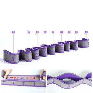 XL01004フィットネス10グリッドカスタムヨガ弾性バンドダンス用 - Product Image 2