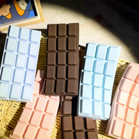 Jouet promotionnel en forme de barre de chocolat, jouet souple à récupération lente, simulation alimentaire, jouet anti-stress en PU pour étudiants, décompression