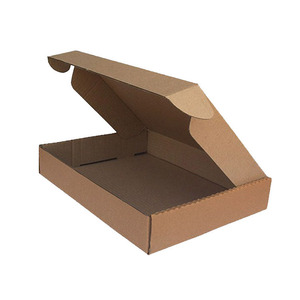 Caja de correo de papel Kraft corrugado para ropa, caja de envío de correo sin logotipo, papel para embalaje exprés - Product Image 4