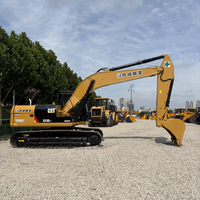 Excavatrice d'occasion Caterpillar CAT323D2L 23 tonnes, hydraulique, sur chenilles, pour l'exploitation minière, excellent état, peu d'heures de fonctionnement, d'origine