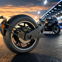 Pneu de moto électrique haute performance Cybern 140/70-17 en alliage d'aluminium et acier pour rénovation/amélioration