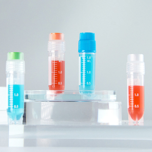 <b>Plastic</b> External Thread Sterile Cryogenic Tubes 1.8mL 2mL for Lab Sample <b>Storage</b> - Product Image 3