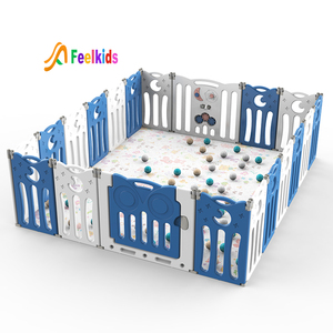 Los niños de plástico multifuncionales <span class=keywords><strong>para</strong></span> interiores juegan patio <span class=keywords><strong>corralito</strong></span> de bebé plegable <span class=keywords><strong>para</strong></span> niños valla venta - Product Image 1
