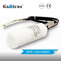 GLT570 PTFE Säurebeständiger Korrosionsschutz-Tauchpegelsensor für Galvanikbecken & Chemische Verarbeitung
