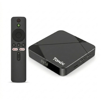 Tanix TX5 Reproductor Multimedia para el Hogar, Amlogic S905Y5, Android 14, WiFi de Doble Banda, BT 5.0, 4K AV1, Bajo MOQ, Entrega Rápida