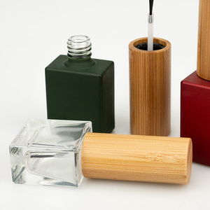 ขวดแก้วพร้อมแปรงพร้อมฝาปิดทำจากไม้ไผ่เป็นมิตรต่อสิ่งแวดล้อมของเวียดนาม - Product Image 3