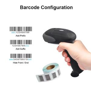 Dyscan Cordless Handheld USB <strong>2D</strong> Barcode Scanner, Wireless Auto QR <strong>Code</strong> Scanner PDF417 <strong>Data</strong> <strong>Matrix</strong> Bar <strong>Code</strong> Reader - Product Image 3