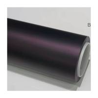 Film de protection de peinture pour voiture en TPU ultra satiné noir magique violet, anti-rayures, anti-jaunissement, film PPF, vente en gros d'usine