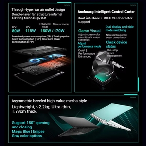 Ordinateur TUF Gaming F16 AMD Ryzen 7 H260 RTX 5050/5060 	   Ordinateurs portables neufs 5 Hz pouces pour jeux, ordinateur portable <span class=keywords><strong>gamer</strong></span> - Product Image 3