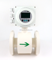 Capteur de débit électromagnétique numérique avec sortie 4-20 mA pour l'eau et l'huile, personnalisable OEM