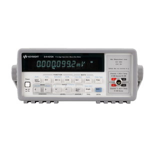 Multímetro Keysight 34420a de 7 1/2 Dígitos, Microohmímetro y Nanovoltímetro, Instrumento de Medición Electrónica - Product Image 1