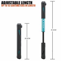 Pompe à air portable BAIMEI, mini pompe à main pour pneus de vélo