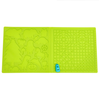 Gabarit en silicone Planche à dessin magique réutilisable Stylo 3d design Tapis en silicone