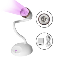 Lampe d'éclairage de manucure en usine Lampe à ongles LED UV rechargeable Lampe à ongles sans fil professionnelle