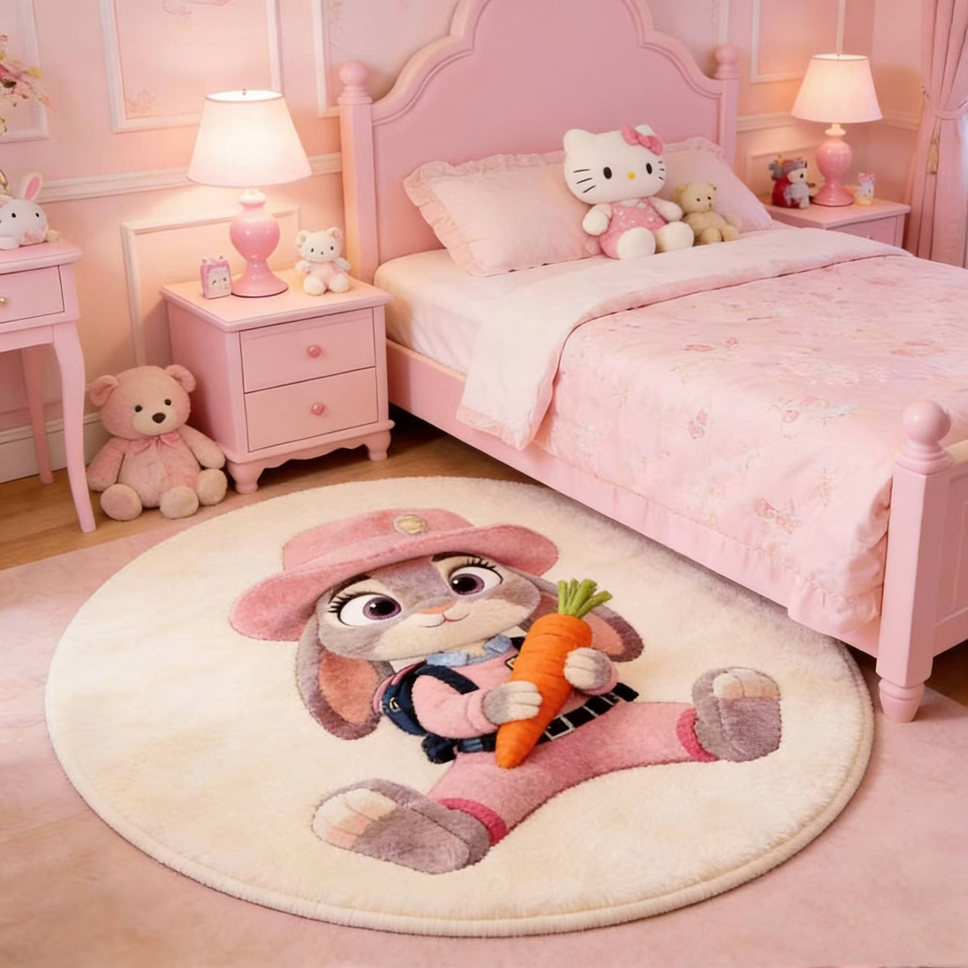 เจ้าหน้าที่ตำรวจกำลังถือหัวไชเท้า