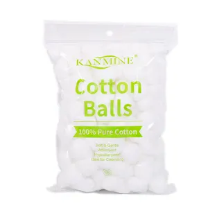 Vente directe d'usine de haute qualité doux et durable 0.5G boule de coton médical de petite taille