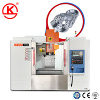 Centro de Mecanizado CNC VMC 1165, Fresadora CNC de 4 Ejes para Equipos de Procesamiento de Moldes y Matrices de Precisión