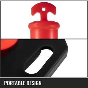 DB Wholesale 5-Pack 44 Inch Orange PE <b>Traffic</b> Delineator Posts 10 Inch Reflective Band <b>Traffic</b> <b>Warning</b> <b>Products</b> Kit - Product Image 5
