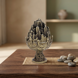 Precio de fábrica: Quemador de incienso aromático, soporte para semillas, incensario de sándalo, decoración para el hogar y la oficina, anís estrellado de invierno - Product Image 1