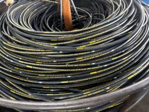 하이 퀄리티 파이버 브레이드 고무 호스 3/8 가스 디젤 연료 호스 석유 및 수성 액체 전달용 내유성 호스 - Product Image 6