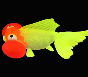 <span class=keywords><strong>Pesce</strong></span> Rosso Galleggiante Realistico Moderno e Leggero che si Illumina al Buio, Ornamento per Acquario, <span class=keywords><strong>Pesce</strong></span> Colorato in Silicone - Product Image 5