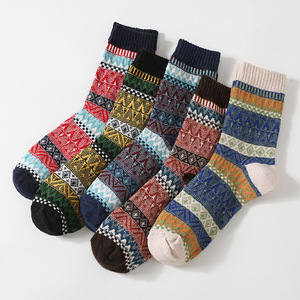5 Pares/Juego de <span class=keywords><strong>Calcetines</strong></span> <span class=keywords><strong>Térmicos</strong></span> de Invierno para <span class=keywords><strong>Hombre</strong></span>, <span class=keywords><strong>Calcetines</strong></span> Cálidos de Lana de Conejo, <span class=keywords><strong>Calcetines</strong></span> Gruesos para <span class=keywords><strong>Hombre</strong></span> - Product Image 6