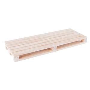 Mini Pallet in legno per aperitivi 40 cm x 15 cm x 3.5 cm - Product Image 1