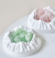 Diffuseur d'arômes pour voiture en pierre ronde Snow Mountain, diffuseur d'huiles essentielles sans flamme pour intérieur, longue durée, pour la maison