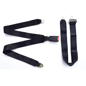 Ceinture de sécurité à trois points en forme de Y pour les manèges et les voitures, boucle en métal personnalisable, ceinture de sécurité à 3 points - Product Image 3