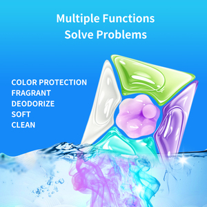 5-in-1 thân thiện với môi dùng một lần khó khăn khử nhiễm giặt lỏng viên nang hương thơm tăng cường hạt cho trang phục chất tẩy rửa - Product Image 2
