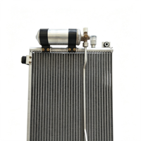 Condensateur de climatisation Nature AC 8-97168805-0 97168805 en aluminium à flux parallèle pour camion léger JMC Kaiyun/Shunda/Kaiyue Euro3, sécheur-récepteur