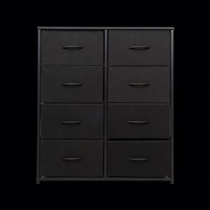 Commode autoportante moderne en tissu pour salon, durable, avec panneaux en MDF et acier inoxydable, en pin, disponible en plusieurs couleurs - Fournisseur en gros - Product Image 1