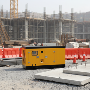 Générateur diesel silencieux 40 kW <span class=keywords><strong>avec</strong></span> démarrage automatique, options ATS, ensemble 50 kVA, tension nominale 400 V, sortie monophasée CA, faible bruit - Product Image 1