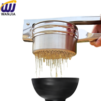 Presse à miel manuelle durable en acier inoxydable WANJIA pour l'apiculture et le pressage de la cire, modèle WJ785