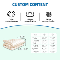 Matelas Futon Japonais SUREWALHOME, Matelas Pliable pour le Sol, Sikibuton, Matelas Tatami pour Dormir au Sol