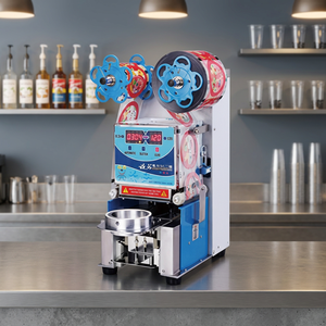 Selladora de Vasos de Plástico/Papel para Té de Burbujas Automática de Acero Inoxidable ET-999SN - La Mejor Máquina Selladora de Bebidas de Taiwán - Product Image 3