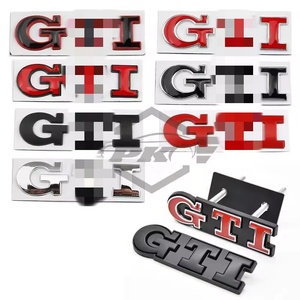 Nuovo Stile Emblema 3D in Metallo per <span class=keywords><strong>Auto</strong></span>, Adesivo Decorativo per Bagagliaio Posteriore per <span class=keywords><strong>Volkswagen</strong></span> GTI Golf Polo Touran Passat Jetta Tiguan GTD - Product Image 5