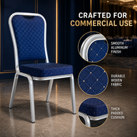 Chaises de banquet en métal de haute qualité pour événements, chaises de mariage empilables en fer rouges, utilisées dans les hôtels et pour l'extérieur, pour les écoles