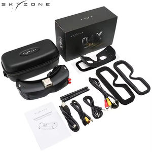 SKYZONE SKY04X PRO FPV Goggles Headband <b>Red</b> Gray White Black Plastic <b>Material</b> For Racing Drones Accessories - Product Image 5