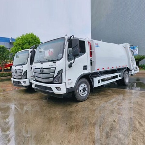 Meilleur camion à ordures compacteur diesel manuel 4x2 FOTON, nouveau modèle très vendu - Product Image 3