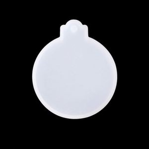 Custom Logo Single Round Ball Shape Resin <b>Mold</b> Hand Make Epoxy Rein Accessory <b>Christmas</b> System <b>Silicone</b> OEM\ODM - Product Image 3