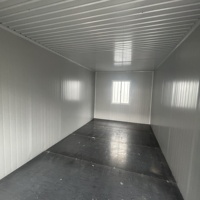 Casa Modular de Contenedores de Lujo de 20 pies y 40 pies, Panel Sándwich de Acero Desmontable, Casa de Camping, Tienda, Dormitorio, Concepto de Casa Pequeña Moderna