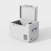 Venta directa de fábrica mini congelador de nevera de coche con compresor europeo congelador de nevera portátil refrigerador de coche mini refrigerador