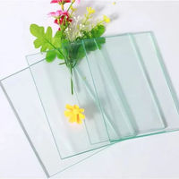 Verre flotté transparent à haute transmission lumineuse, feuille originale, différentes tailles, pour le traitement en profondeur du verre et la décoration de la construction