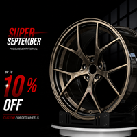 Rines de Aleación Forjados OEM FI-R de 18-19 Pulgadas con Diseño Hueco 5x112 5x120 5x114.3 para BMW M2 M3 M4 Mercedes CLA AMG Honda Civic